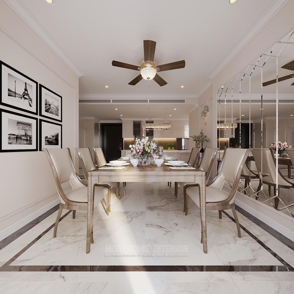 Thiết kế nội thất chung cư D'capitale