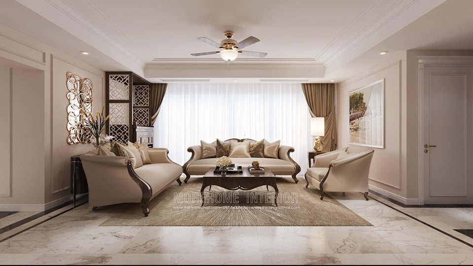 Thiết kế nội thất chung cư D'capitale