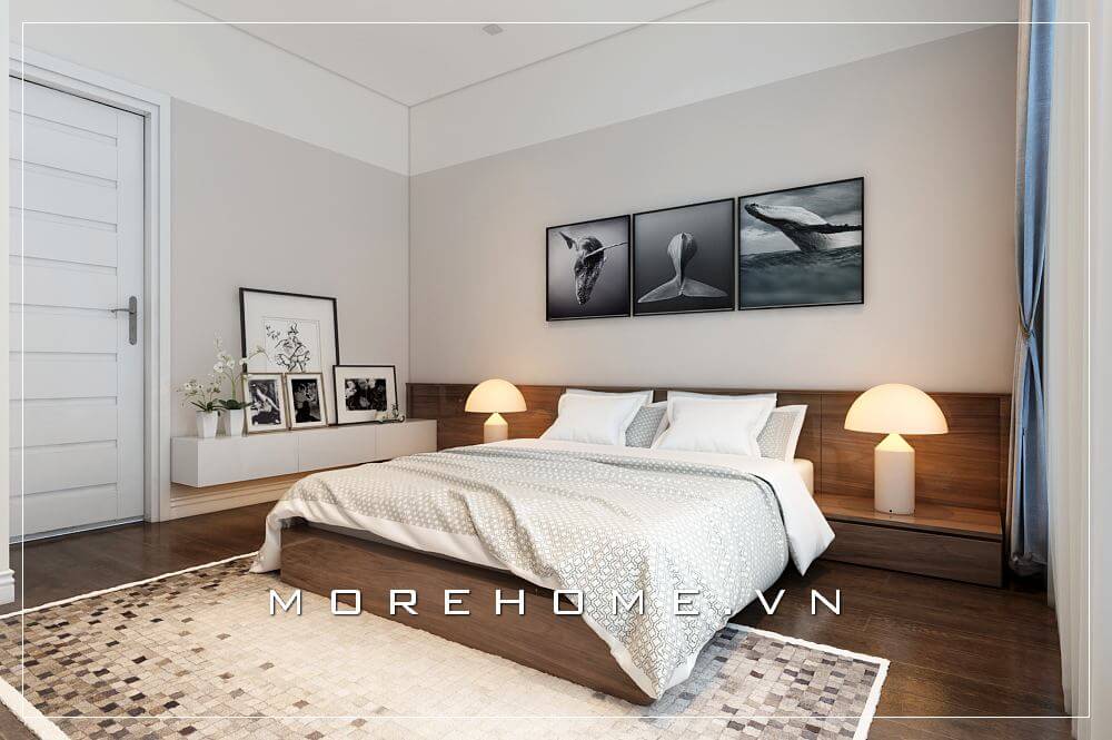 Giường ngủ chung cư hiện đại Giường ngủ chung cư hiện đại